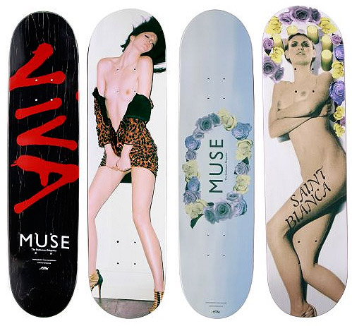 Naked Girl Skateboards